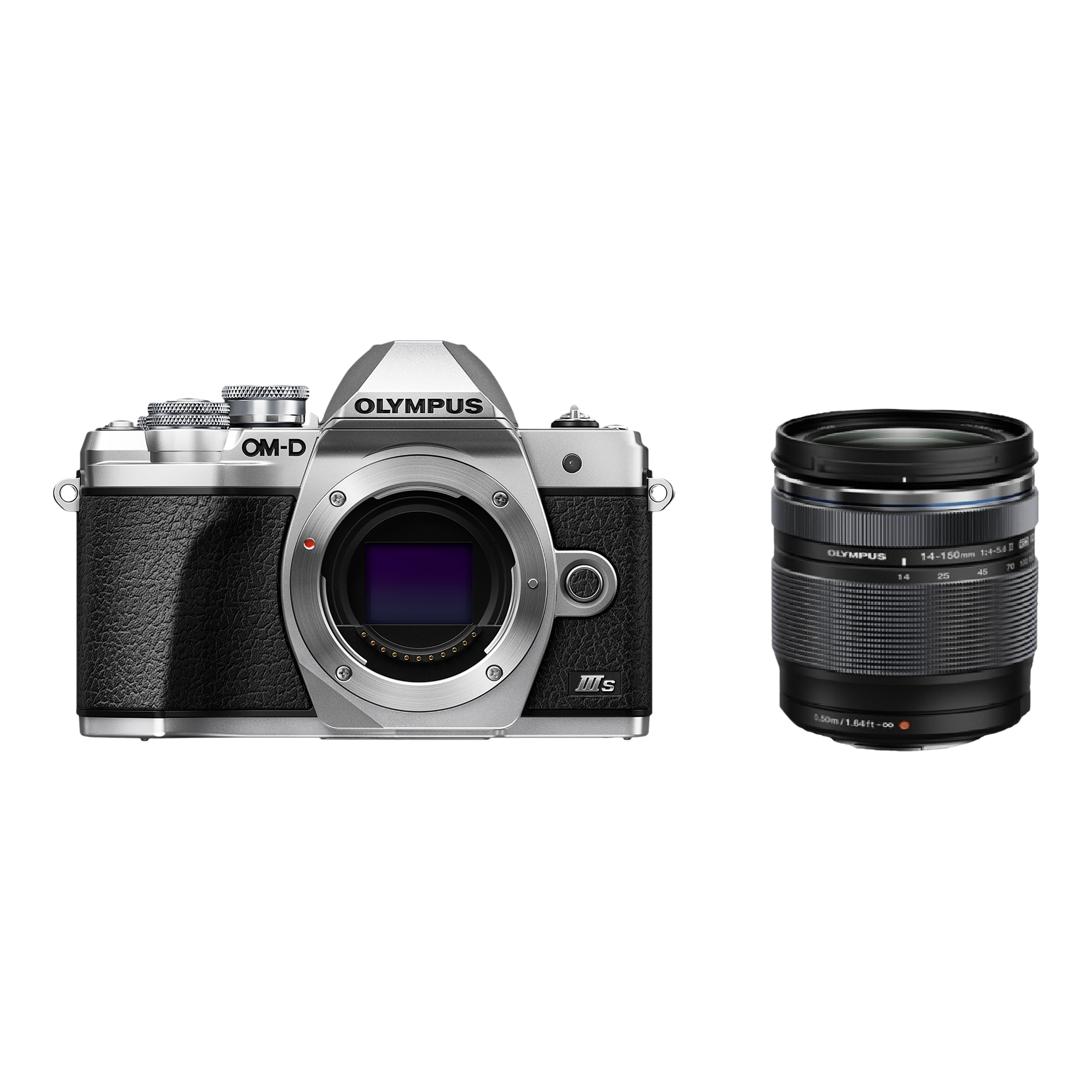 OLYMPUS OM-D E-M10 Mark III-S 20.4MP Mirrorless Camera (14-150 mm Lens,  17.3 x 13 mm Sensor, 5-Axis Image Stabilization)